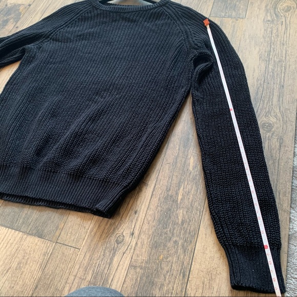 Men’s M Black Sweater crewneck, Hawkings McGill - Picture 8 of 10